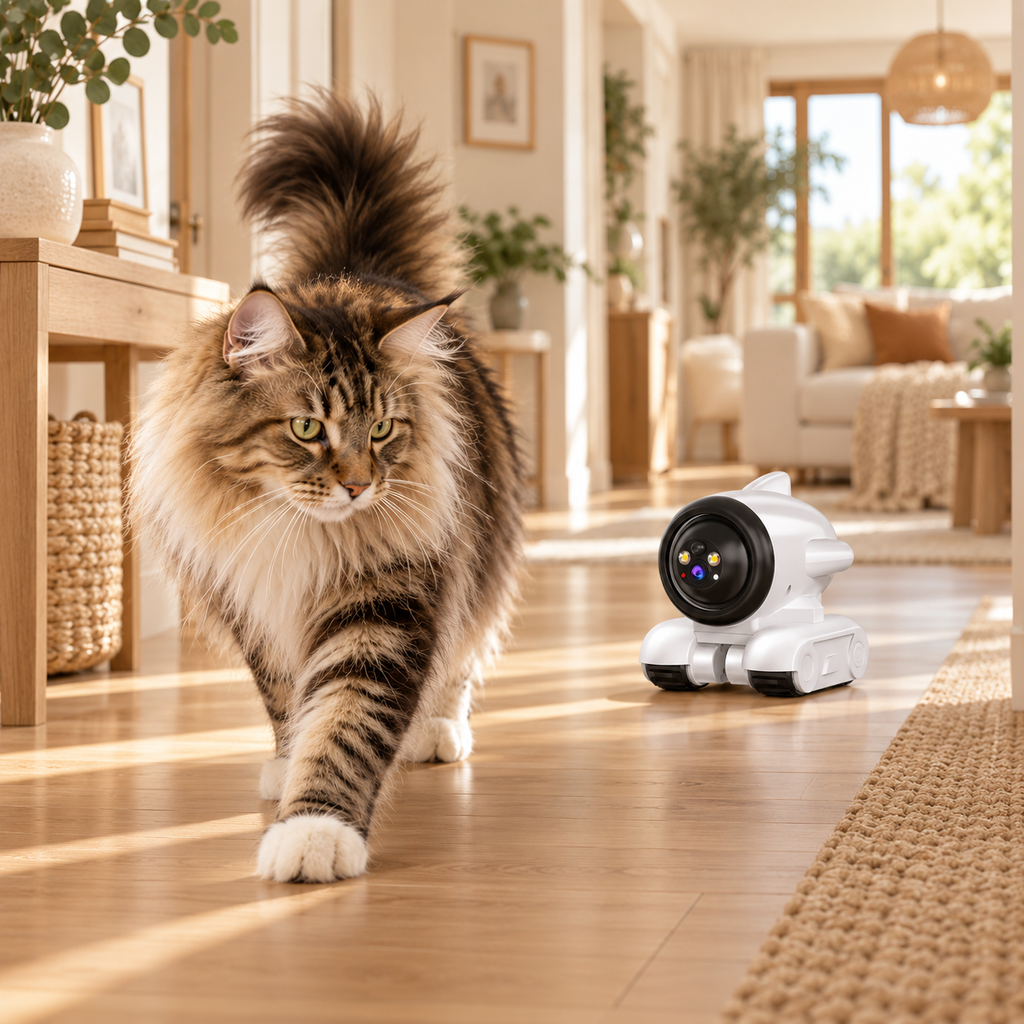 Fernva Roam™ Mobile Pet Camera for Cats