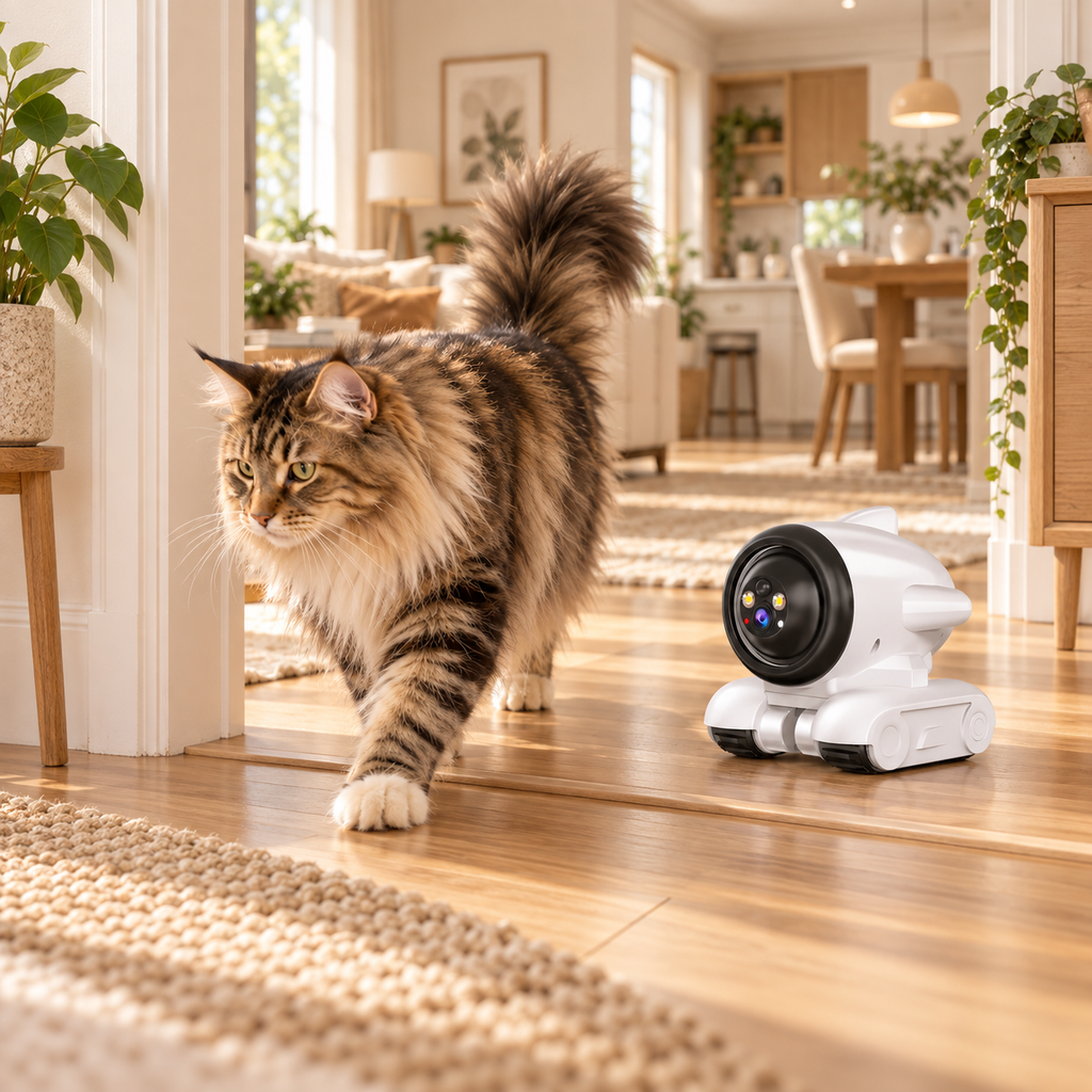 Fernva Roam™ Mobile Pet Camera for Cats