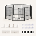Fernva Large Cat Playpen with Metal Panels for Maine Coons & Large Cats