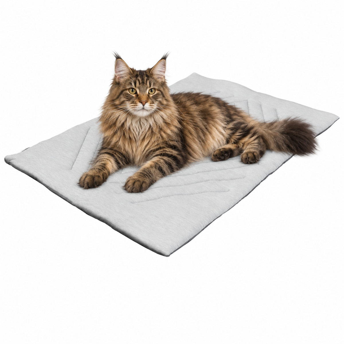 Fernva Machine-Washable Cat Cooling Mat for Maine Coons & Large Cats