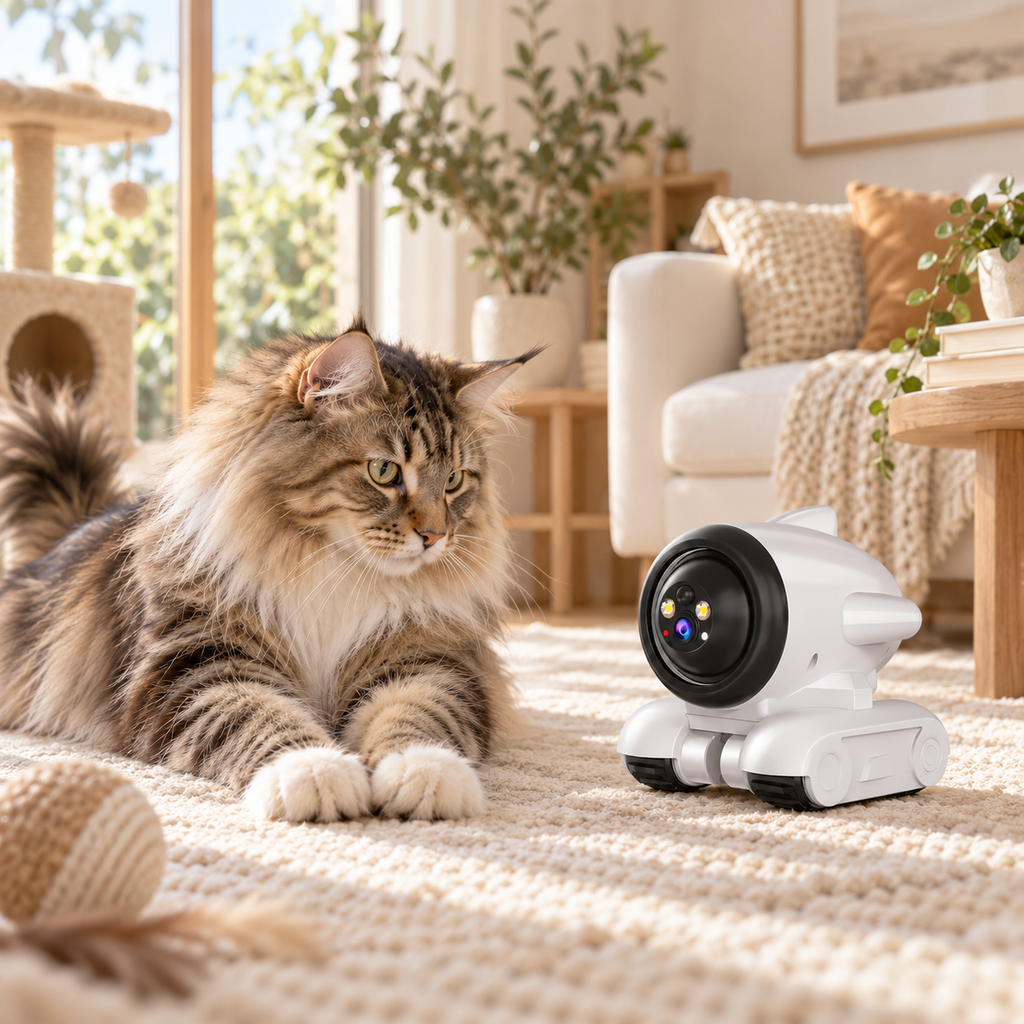 Fernva Roam™ Mobile Pet Camera for Cats