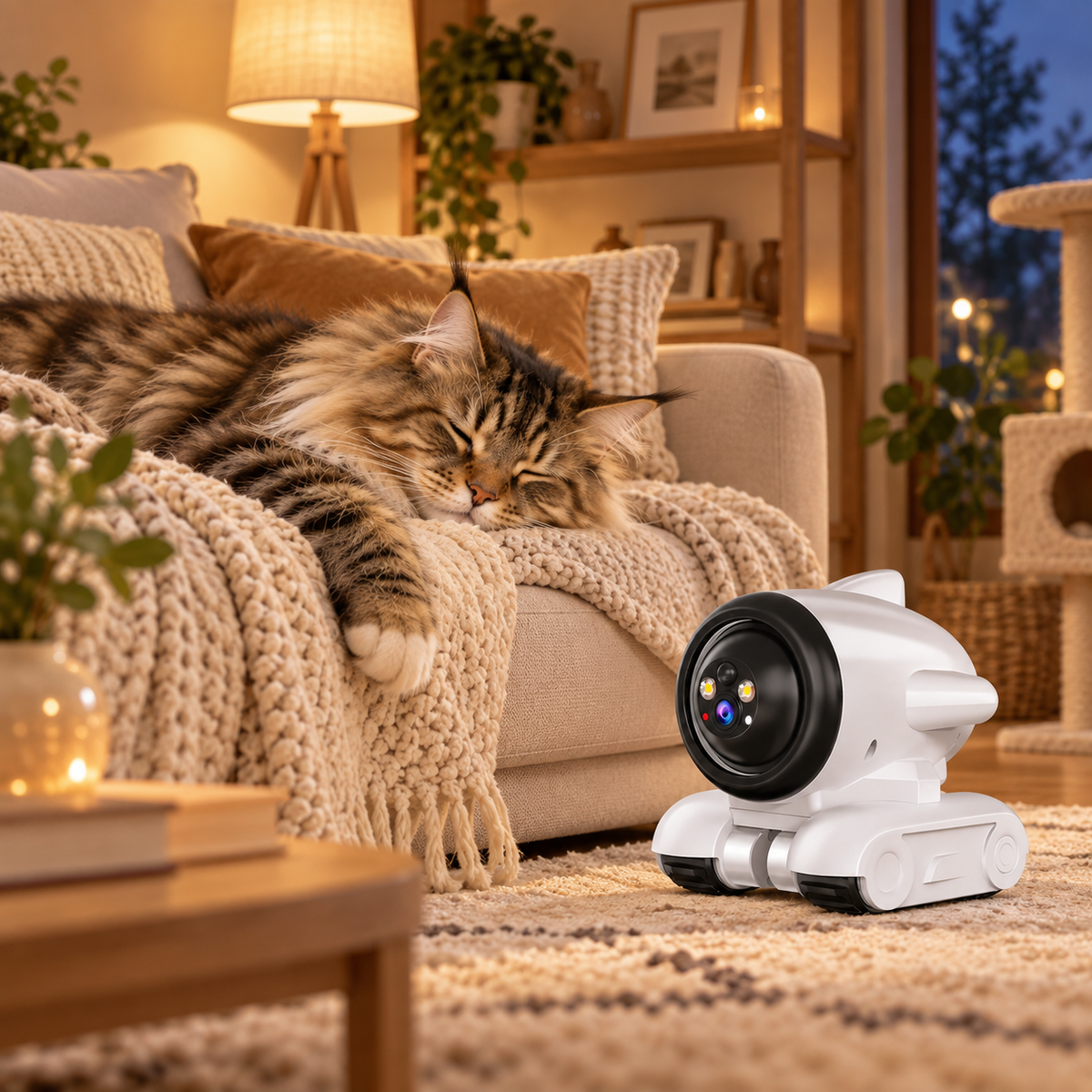 Fernva Roam™ Mobile Pet Camera for Cats