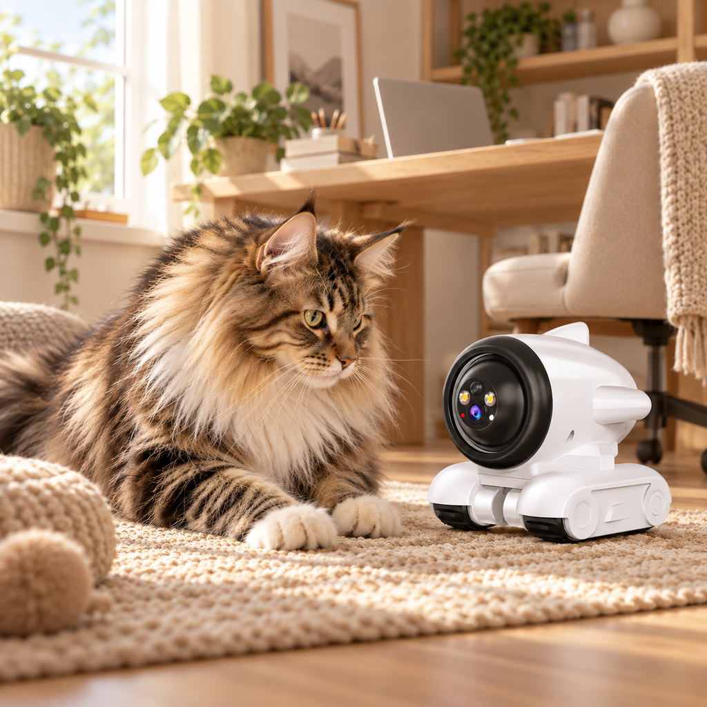 Fernva Roam™ Mobile Pet Camera for Cats