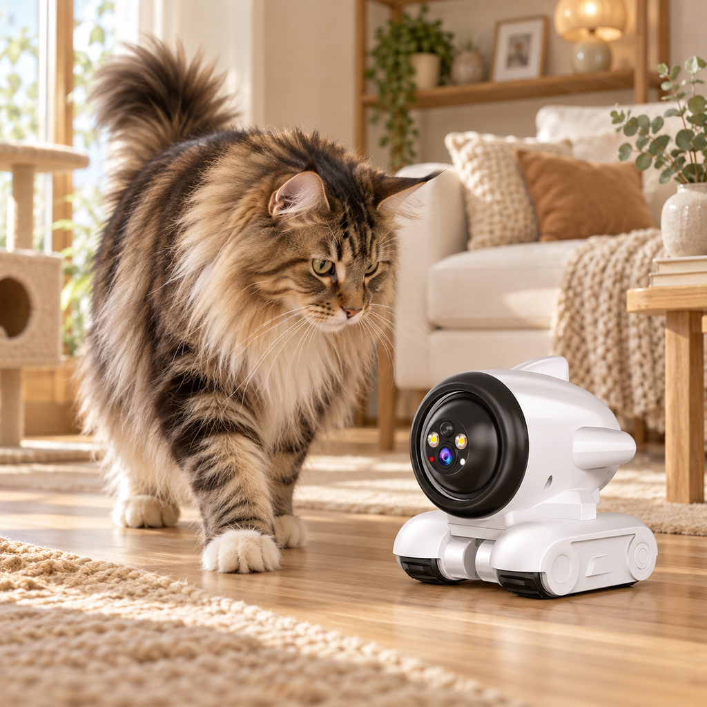 Fernva Roam™ Mobile Pet Camera for Cats