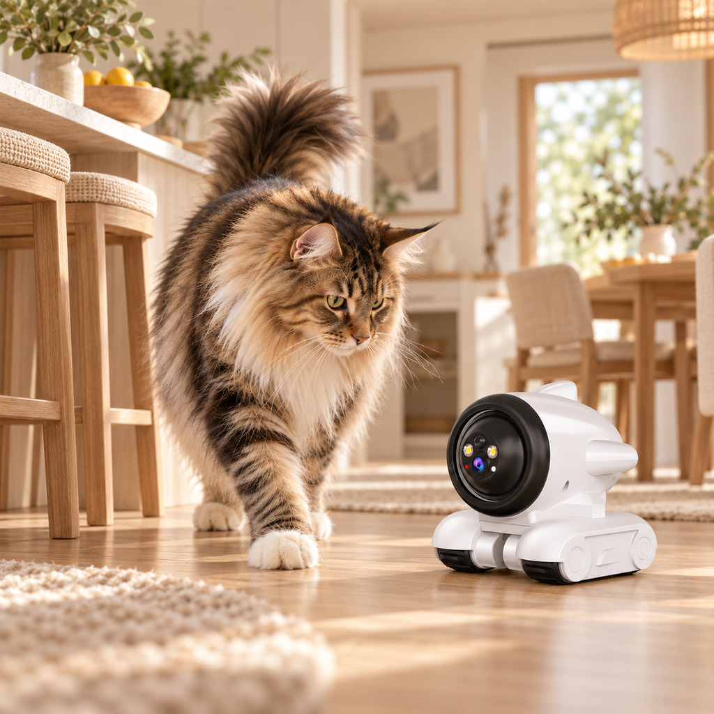 Fernva Roam™ Mobile Pet Camera for Cats